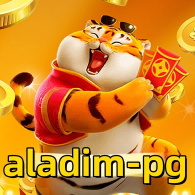 Imagem promocional da aladim-pg mostrando a plataforma e suas vantagens